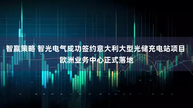 智赢策略 智光电气成功签约意大利大型光储充电站项目 欧洲业务中心正式落地