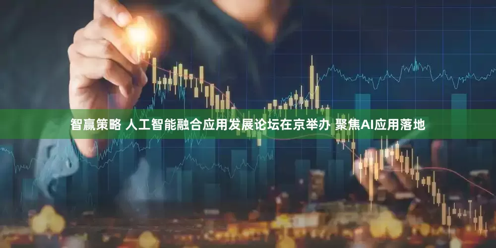 智赢策略 人工智能融合应用发展论坛在京举办 聚焦AI应用落地