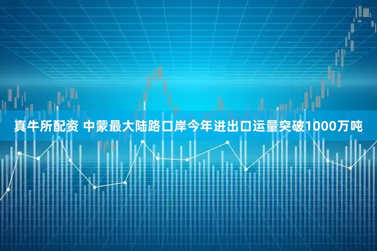 真牛所配资 中蒙最大陆路口岸今年进出口运量突破1000万吨