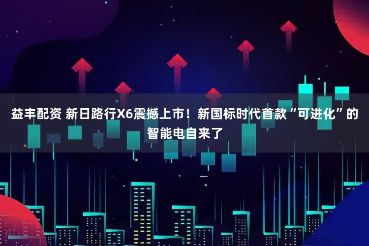 益丰配资 新日路行X6震撼上市！新国标时代首款“可进化”的智能电自来了
